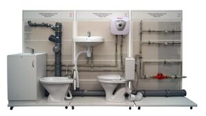 Учебный трехмодульный стенд «Слесарь - сантехник» - fgospostavki.ru - Зеленогорск