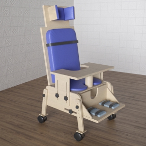 Стул для ребенка с ОВЗ «Новые горизонты» №3 со столешницей фиолетовый - fgospostavki.ru - Зеленогорск