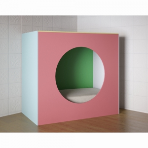 Детская кровать «Куб» - fgospostavki.ru - Зеленогорск