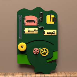 Бизиборд «Зелёная лапа» - fgospostavki.ru - Зеленогорск