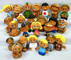 Набор глиняных человечков для сказкотерапии и песочной терапии - fgospostavki.ru - Зеленогорск