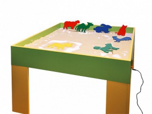 Электрифицированный световой стол "Песочница" с комплектом шаблонов для рисования - fgospostavki.ru - Зеленогорск