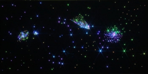 Настенный фиброоптический ковер "Млечный путь" 150х150, 300 точек - fgospostavki.ru - Зеленогорск