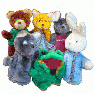 Набор перчаточных кукол "Теремок" - fgospostavki.ru - Зеленогорск