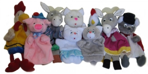 Набор перчаточных кукол "Кошкин дом" - fgospostavki.ru - Зеленогорск