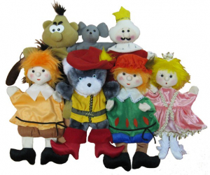 Набор перчаточных кукол "Кот в сапогах" - fgospostavki.ru - Зеленогорск