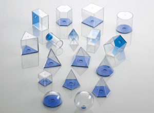 Набор геометрический 5 см (прозрачный) - fgospostavki.ru - Зеленогорск