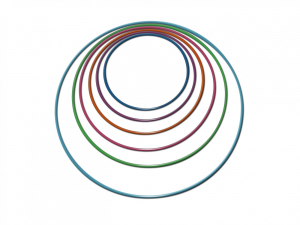 Обруч гимнастический стальной окрашенный утяжеленный (900 миллиметров, 1050 грамм) - fgospostavki.ru - Зеленогорск