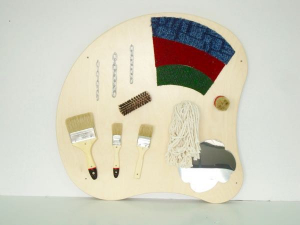 Тактильная панель "Тело гусеницы" (кисточки) - fgospostavki.ru - Зеленогорск