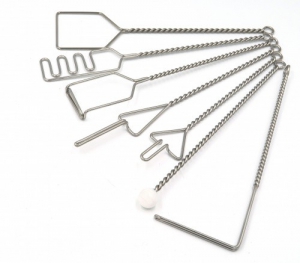 Постановочные зонды на витых ручках с колечком (шариковый зонд на витой ручке). Комплект из 7 зондов - fgospostavki.ru - Зеленогорск