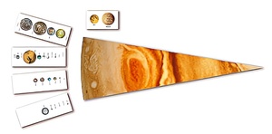 Модель-аппликация "Сравнительные размеры Солнца, планет и их спутников" - fgospostavki.ru - Зеленогорск