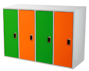 Шкаф-локер металлический 4-х местный с электронным замком - fgospostavki.ru - Зеленогорск