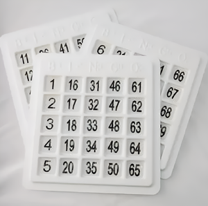 Доска для игры "Бинго" для слабовидящих - fgospostavki.ru - Зеленогорск