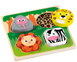 Тактильные пазлы "Сафари" - fgospostavki.ru - Зеленогорск