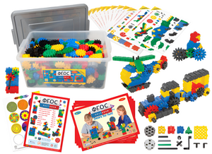 Конструктор STEM "Шестеренки" 800 деталей - fgospostavki.ru - Зеленогорск