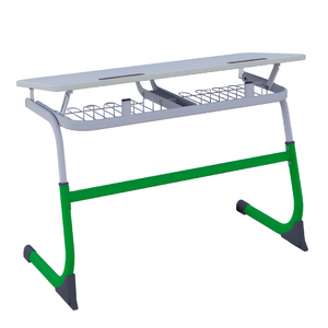 Парта SMARTY двухместная регулируемая по высоте (наклонная столешница) - fgospostavki.ru - Зеленогорск