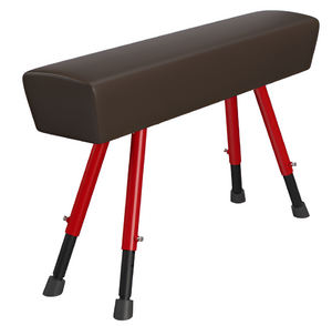 Конь гимнастический переменной высоты (чехол из натуральной кожи) - fgospostavki.ru - Зеленогорск