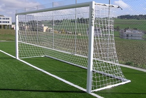 Сетка для футбольных ворот (нить 2,2 миллиметра, 7,5Х2,5Х(1Х2) ячейка 100Х100) - fgospostavki.ru - Зеленогорск