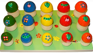 Развивающая игрушка для детей с нарушением слуха "Грибная полянка" - fgospostavki.ru - Зеленогорск