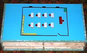 Магнитный набор для реабилитации "Ориентир" (для слепых и слабовидящих детей) - fgospostavki.ru - Зеленогорск