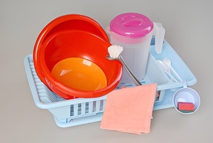 Набор "Я учусь мыть посуду" - fgospostavki.ru - Зеленогорск