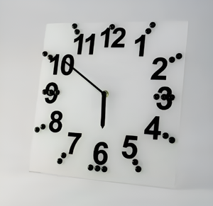 Часы тактильные настольные с крупными цифрами - fgospostavki.ru - Зеленогорск