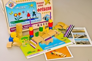 Игровой набор Фребеля "Мосты" (серия "Эксперимент") - fgospostavki.ru - Зеленогорск