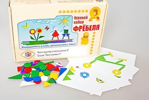 Игровой набор Фребеля "Конструктор плоскостной-2" (Серия "Эксперимент") - fgospostavki.ru - Зеленогорск