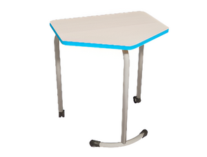 Стол мобильный модульный трапециевидный FLEXY с антивандальной кромкой - fgospostavki.ru - Зеленогорск