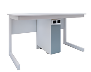 Стол ученический для кабинета физики/биологии двухместный - fgospostavki.ru - Зеленогорск