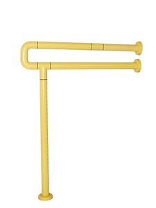 Желтый поручень напольно-настенный с антибактериальным покрытием - fgospostavki.ru - Зеленогорск