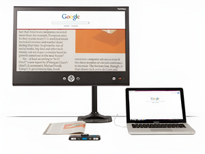 Видеоувеличитель ClearView C Flex с монитором Twinview 24” - fgospostavki.ru - Зеленогорск