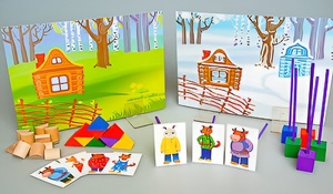 Игровой набор Фребеля "Заюшкина избушка" (серия "Сказочный мир". Выпуск 1) - fgospostavki.ru - Зеленогорск