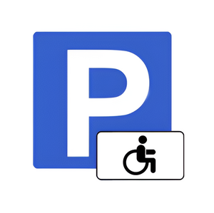 Трафарет для отрисовки знака стоянки для инвалидов 800х800 мм. - fgospostavki.ru - Зеленогорск