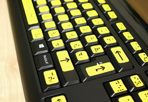 Комплект для маркировки клавиатуры азбукой Брайля - fgospostavki.ru - Зеленогорск