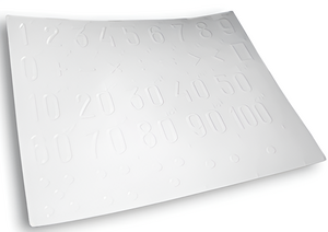 Пособие для слабовидящих детей - Сигнальные карточки по математике - fgospostavki.ru - Зеленогорск