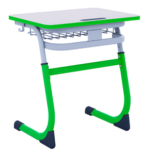 Парта SMARTY одноместная регулируемая по высоте с антивандальной кромкой - fgospostavki.ru - Зеленогорск