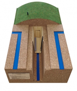 Макет «Простейшее укрытие (Перекрытая щель)» - fgospostavki.ru - Зеленогорск
