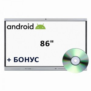 Интерактивная панель 86" (Android)  - fgospostavki.ru - Зеленогорск
