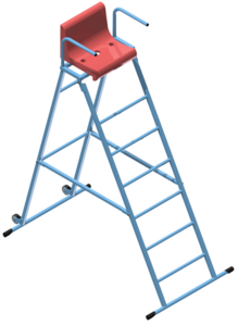 Вышка судейская универсальная (H-2 метра, разборная) - fgospostavki.ru - Зеленогорск