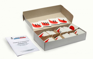 Модель-аппликация "Переливание крови" (набор из 10 комплектов по 12 карт) - fgospostavki.ru - Зеленогорск