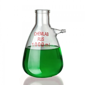 Колба Бунзена 1000 мл. с тубусом  - fgospostavki.ru - Зеленогорск