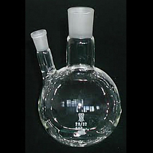 Колба круглодонная с двумя горловинами и шлифами 100 мл. - fgospostavki.ru - Зеленогорск