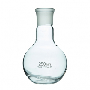 Колба плоскодонная со шлифом 250 мл. - fgospostavki.ru - Зеленогорск