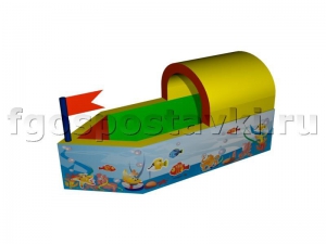 Сухой бассейн "Кораблик" с шелкографией - fgospostavki.ru - Зеленогорск