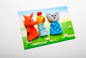 Пальчиковый театр "Кот, петух и лиса" - fgospostavki.ru - Зеленогорск