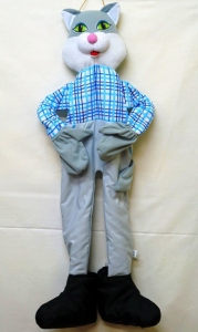 Ростовая кукла "Кот серый" - fgospostavki.ru - Зеленогорск