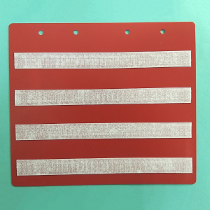 Красный лист-вкладыш в папку ПЕКС БОЛЬШАЯ  для карточек 4*4 см - fgospostavki.ru - Зеленогорск