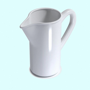 Кружка фарфоровая с носиком N4 1500 мл - fgospostavki.ru - Зеленогорск