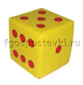 Кубик "Бросайка" с точками - fgospostavki.ru - Зеленогорск